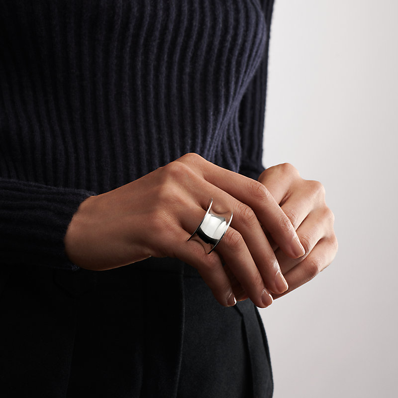 Hermes Reponse ring, large model | Hermès Belgium